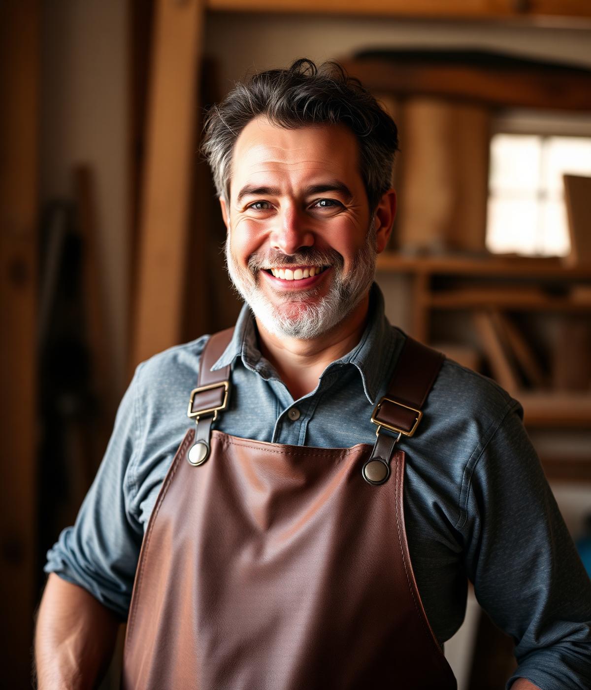 Retrato del maestro carpintero